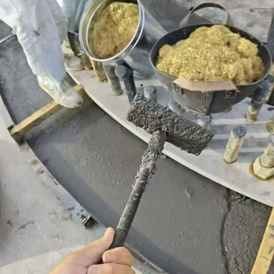 夏津C120钢纤维高强无收灌浆料 轧机压缩机汽轮机发电机锻压设备底座灌浆材料
